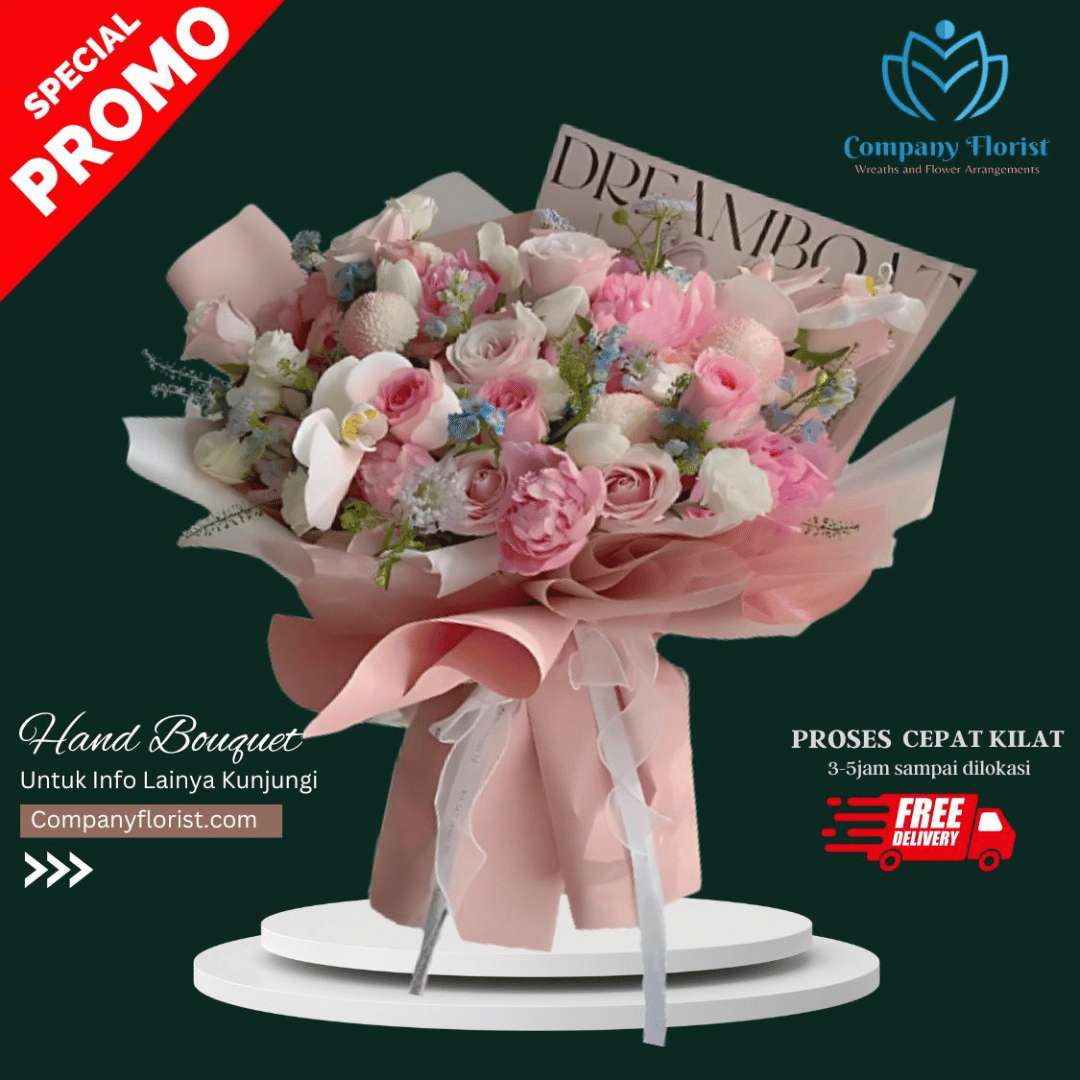 Buket Bunga Mawar Mix Warna